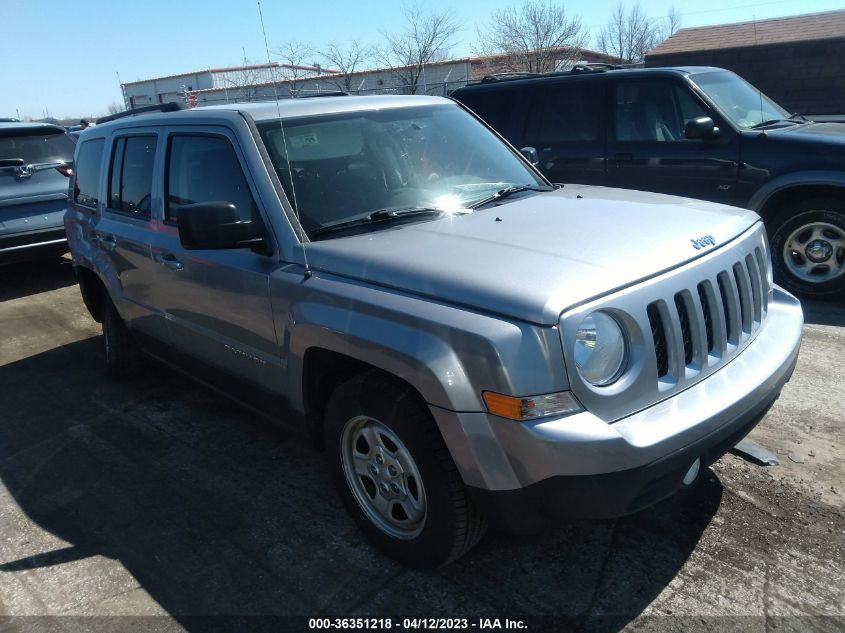 2016 JEEP PATRIOT SPORT - 1C4NJPBA7GD811153