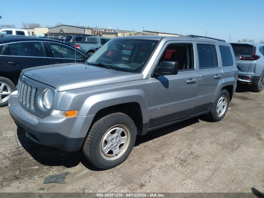 2016 JEEP PATRIOT SPORT - 1C4NJPBA7GD811153