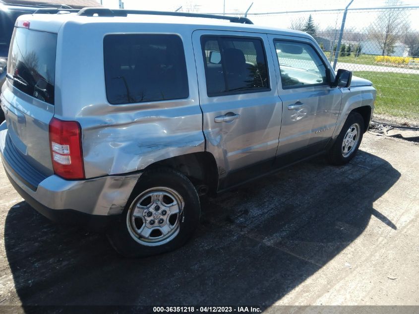 2016 JEEP PATRIOT SPORT - 1C4NJPBA7GD811153