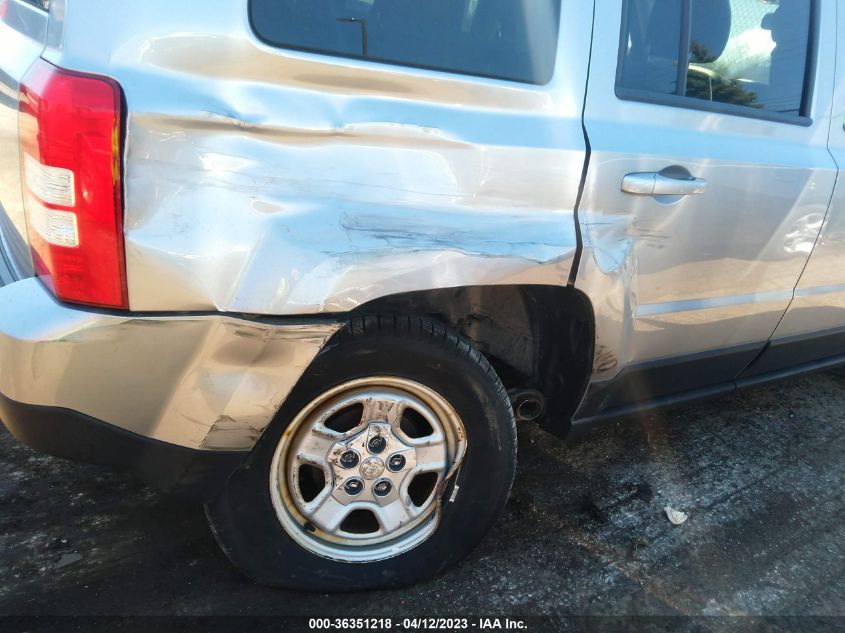 2016 JEEP PATRIOT SPORT - 1C4NJPBA7GD811153
