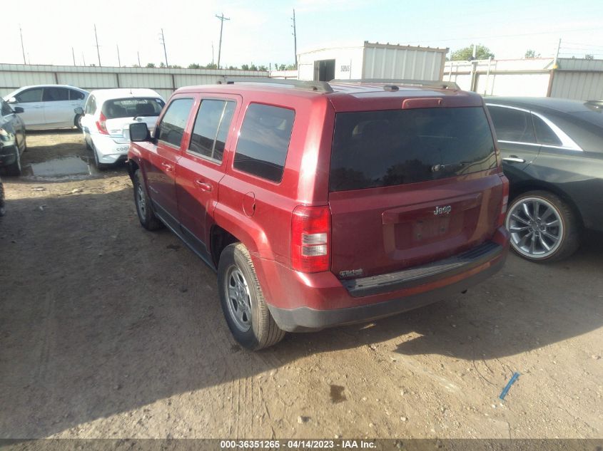 2015 JEEP PATRIOT SPORT - 1C4NJPBB7FD361298