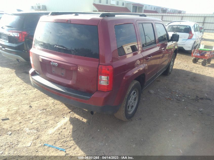2015 JEEP PATRIOT SPORT - 1C4NJPBB7FD361298