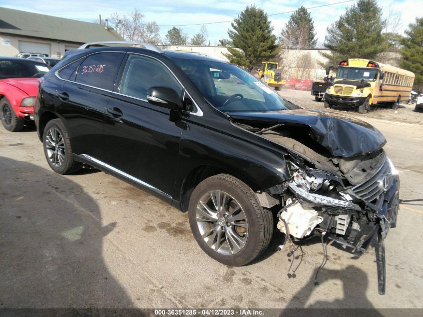 2013 LEXUS RX 450H - JTJBC1BA7D2057850