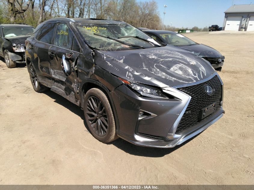 2016 LEXUS RX 350 - 2T2BZMCAXGC046456
