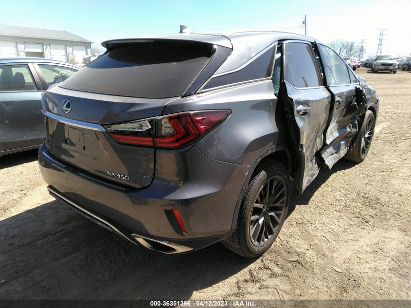 2016 LEXUS RX 350 - 2T2BZMCAXGC046456
