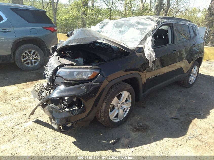 2022 JEEP COMPASS LATITUDE - 3C4NJDBBXNT148823