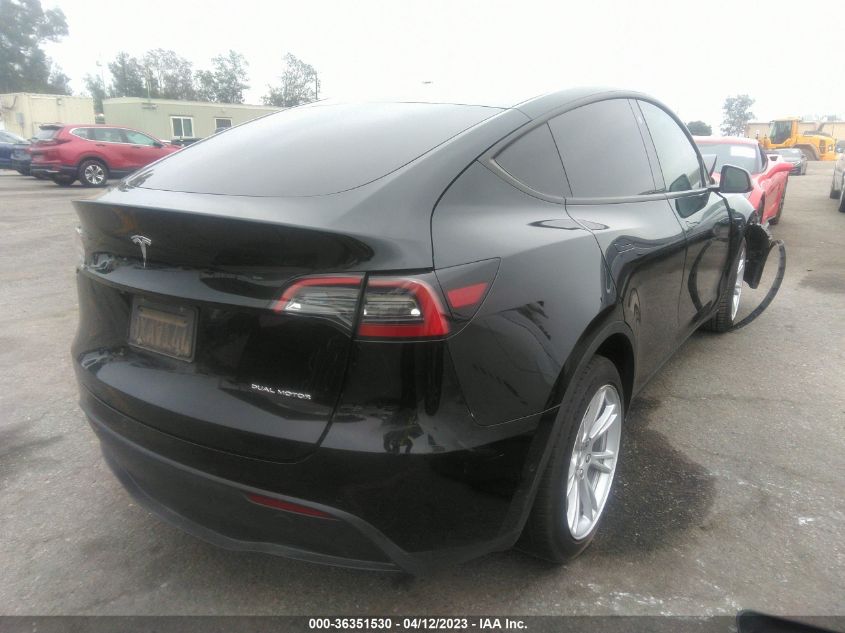 2021 TESLA MODEL Y LONG RANGE - 5YJYGDEE4MF215320