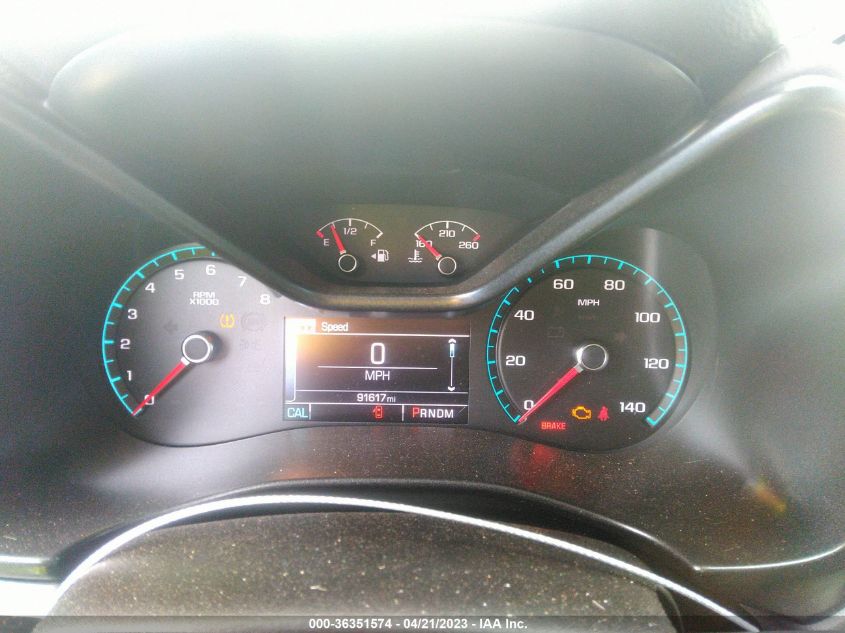 2016 CHEVROLET COLORADO 2WD LT - 1GCGSCE34G1233039