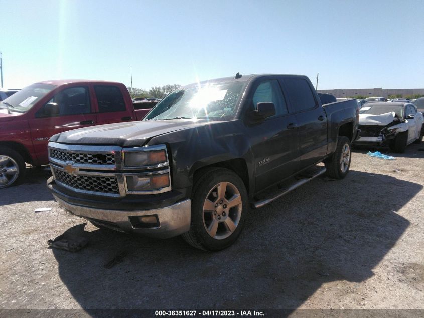 2014 CHEVROLET SILVERADO 1500 LT - 3GCPCREC7EG284601