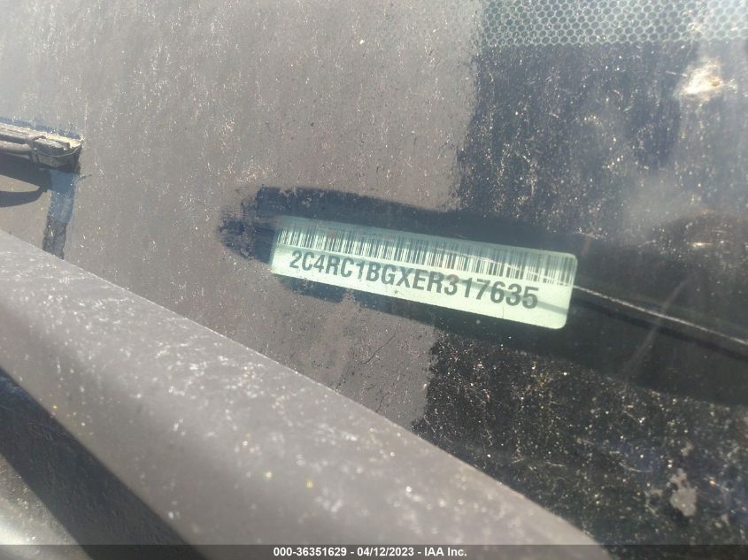 2014 CHRYSLER TOWN & COUNTRY TOURING - 2C4RC1BGXER317635