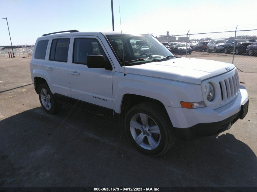 2014 JEEP PATRIOT LATITUDE - 1C4NJRFB0ED792540