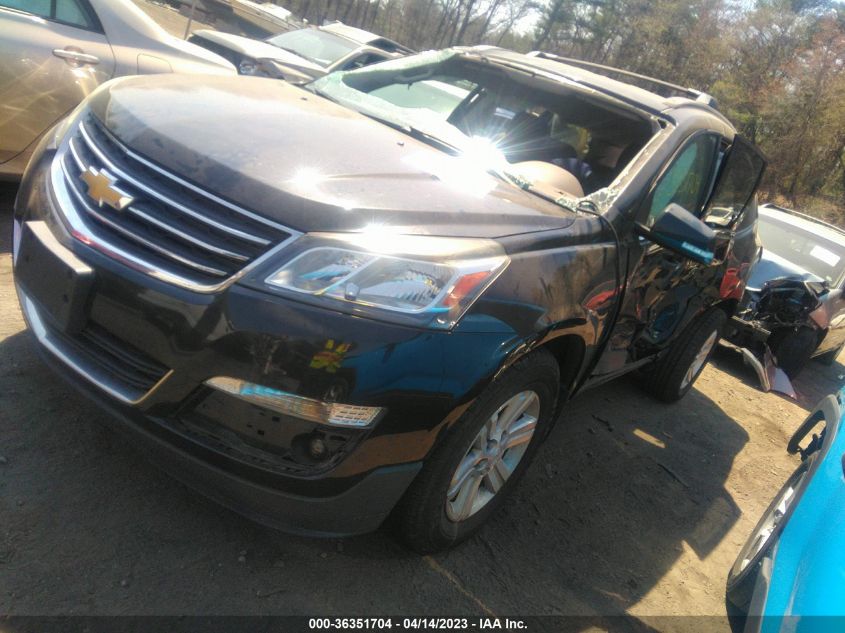 2014 CHEVROLET TRAVERSE LT - 1GNKVGKD3EJ193059