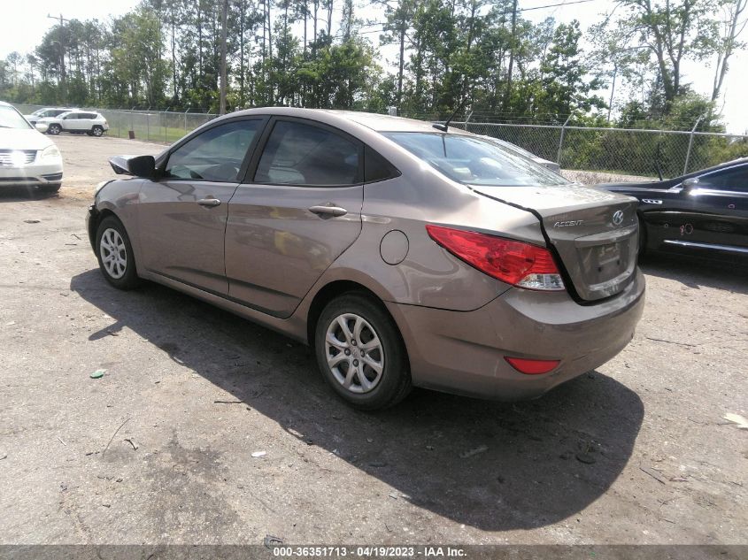 2013 HYUNDAI ACCENT GLS - KMHCT4AE5DU329079