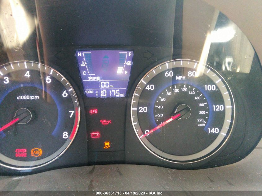 2013 HYUNDAI ACCENT GLS - KMHCT4AE5DU329079