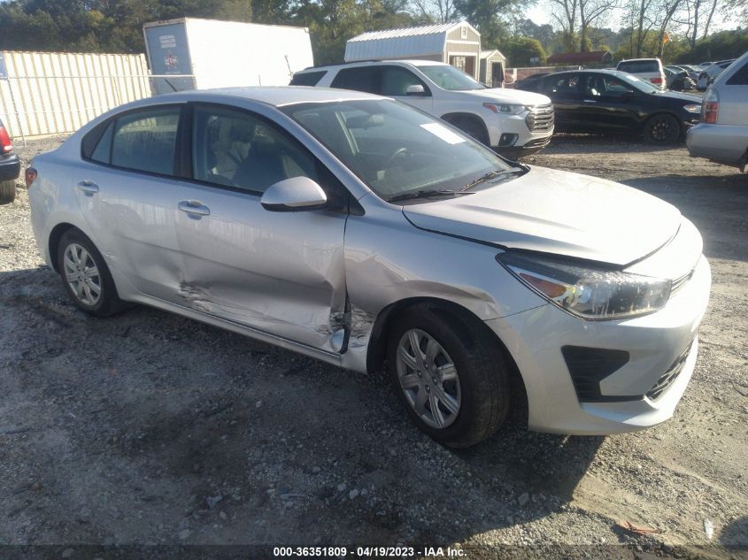 2022 KIA RIO LX - 3KPA24AD9NE441065