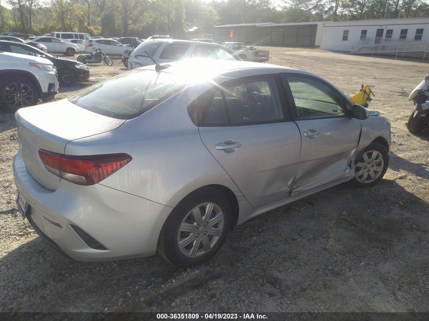 VIN 3KPA24AD9NE441065 2022 KIA RIO LX