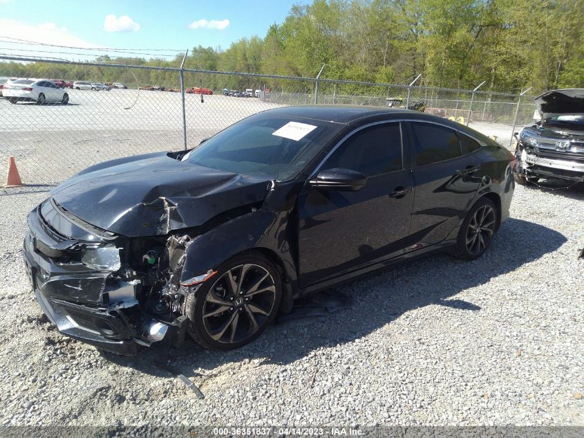 2019 HONDA CIVIC SEDAN SPORT - 2HGFC2F88KH565235