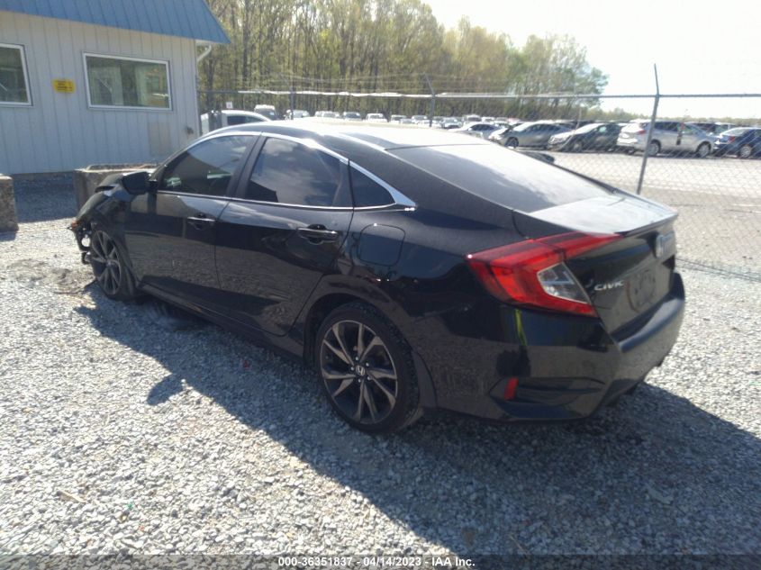 2019 HONDA CIVIC SEDAN SPORT - 2HGFC2F88KH565235