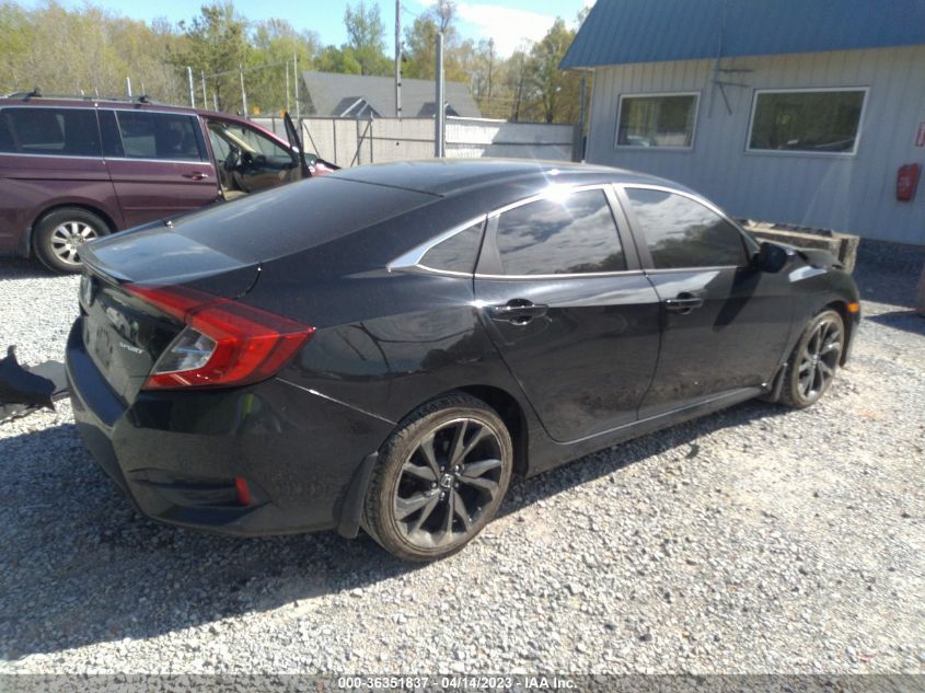 2019 HONDA CIVIC SEDAN SPORT - 2HGFC2F88KH565235
