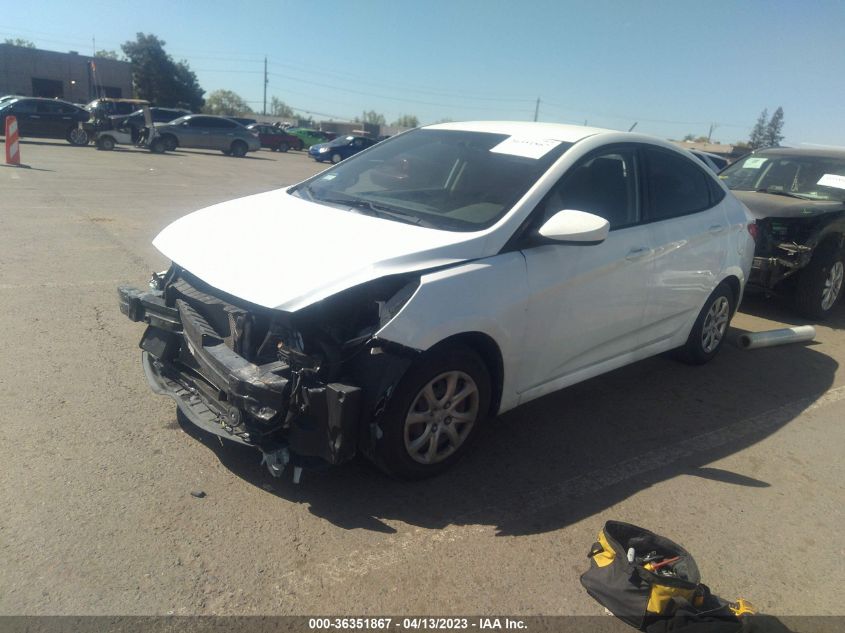 2014 HYUNDAI ACCENT GLS - KMHCT4AE9EU740583