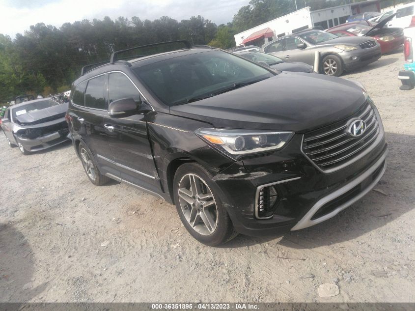 KM8SR4HF1HU226238 HYUNDAI SANTA FE LIMITED ULTIMATE 2017