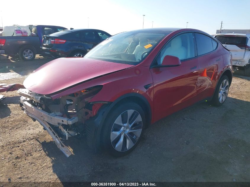 2023 TESLA MODEL Y LONG RANGE - 7SAYGDEE2PF610765
