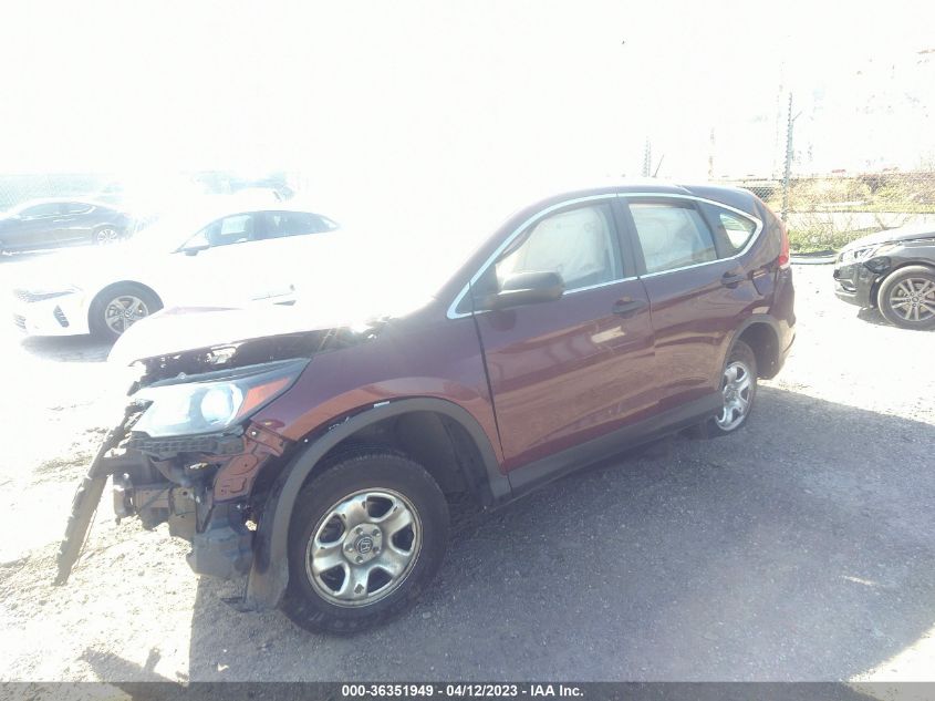 2013 HONDA CR-V LX - 5J6RM4H37DL028331