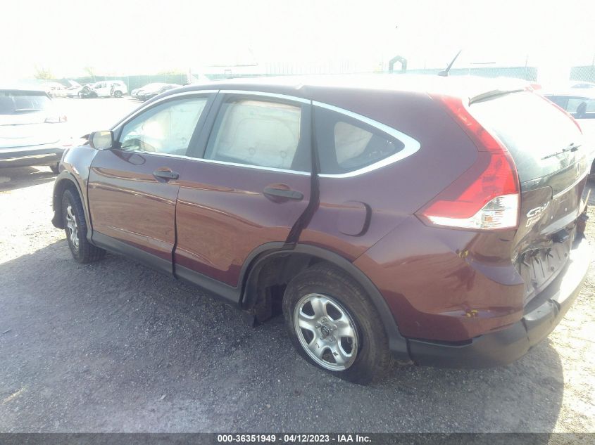 2013 HONDA CR-V LX - 5J6RM4H37DL028331
