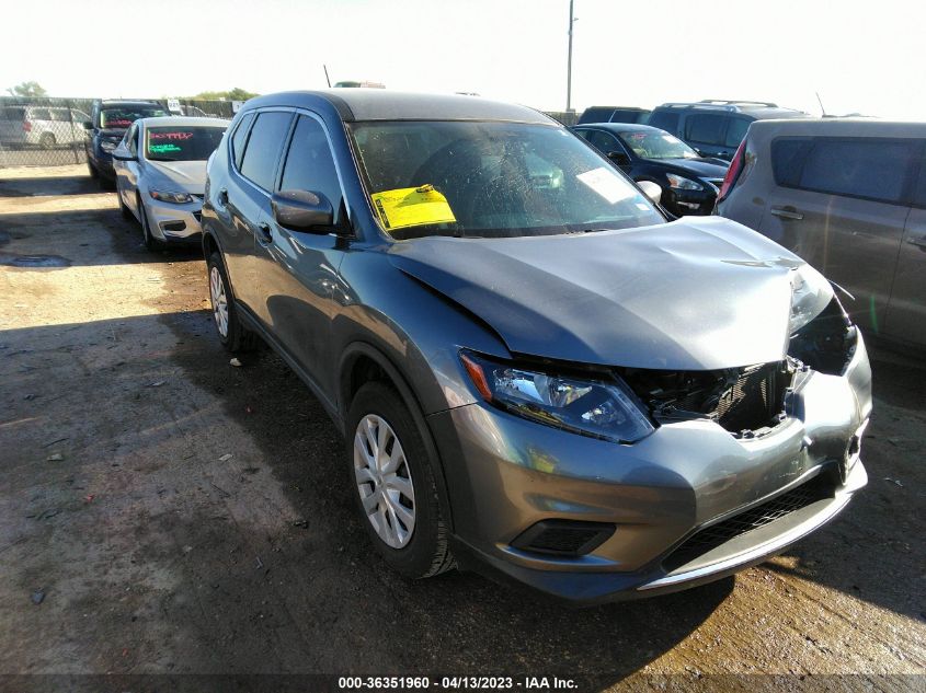 2016 NISSAN ROGUE S - KNMAT2MT6GP640940