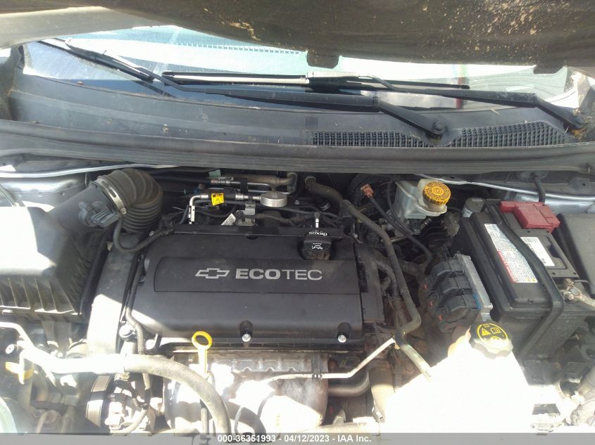 2015 CHEVROLET SONIC LT - 1G1JC5SH4F4124228