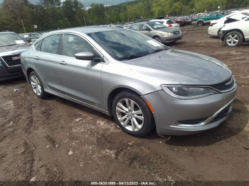 2015 CHRYSLER 200 LIMITED - 1C3CCCAB1FN666256