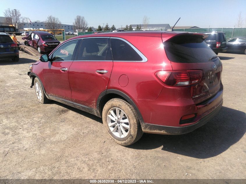 2020 KIA SORENTO LX - 5XYPG4A34LG678548