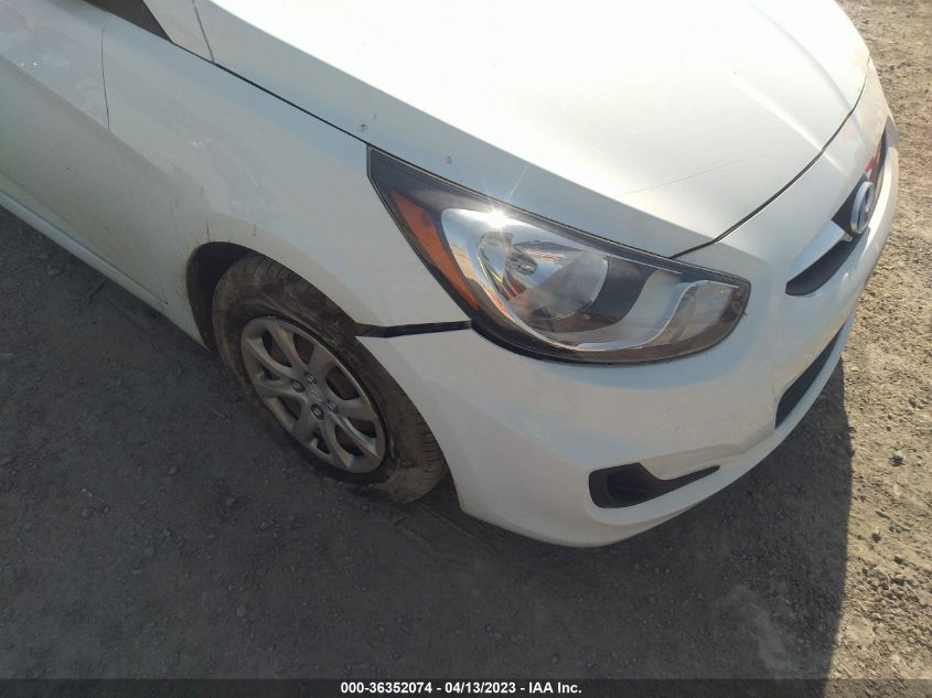 2014 HYUNDAI ACCENT GLS - KMHCT4AE4EU682155