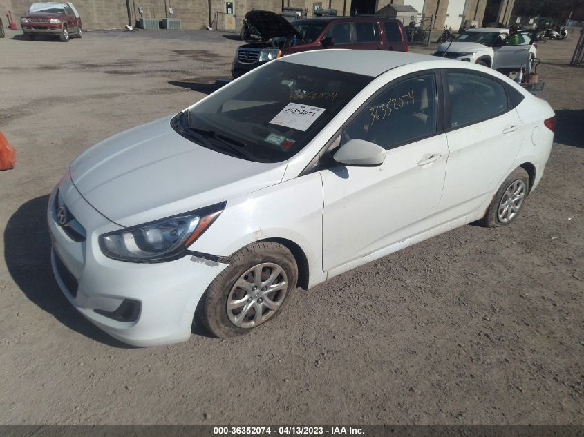 2014 HYUNDAI ACCENT GLS - KMHCT4AE4EU682155