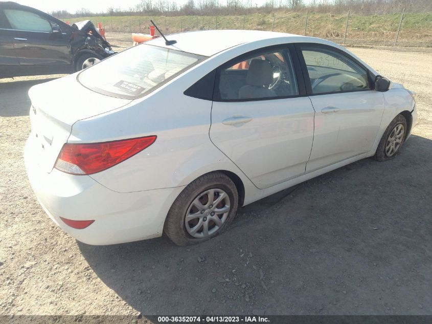 2014 HYUNDAI ACCENT GLS - KMHCT4AE4EU682155