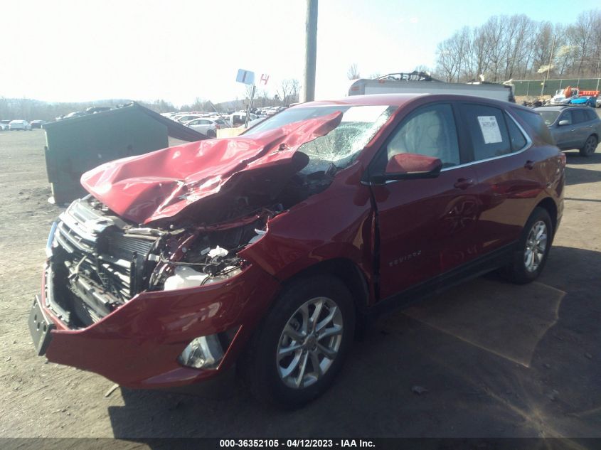 2021 CHEVROLET EQUINOX LT - 2GNAXUEV2M6100939