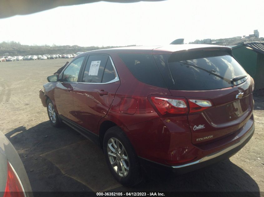 2021 CHEVROLET EQUINOX LT - 2GNAXUEV2M6100939