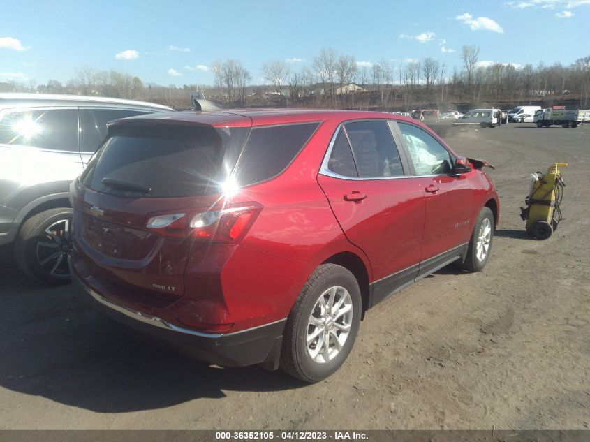 2021 CHEVROLET EQUINOX LT - 2GNAXUEV2M6100939