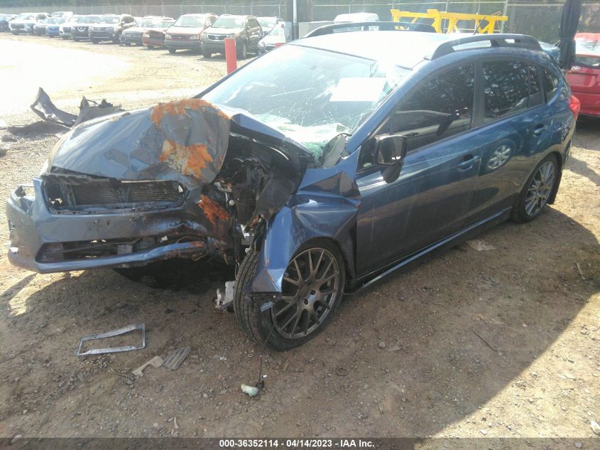 2013 SUBARU IMPREZA WAGON 2.0I SPORT PREMIUM - JF1GPAL61DG835494