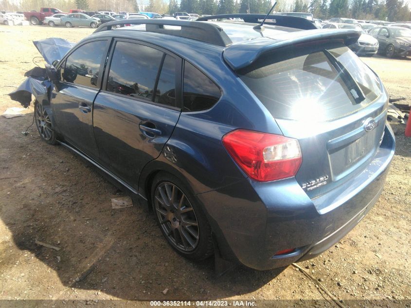 2013 SUBARU IMPREZA WAGON 2.0I SPORT PREMIUM - JF1GPAL61DG835494
