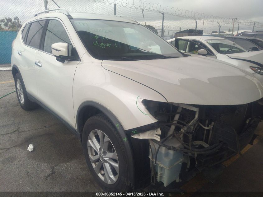 2016 NISSAN ROGUE SV - KNMAT2MT5GP684556