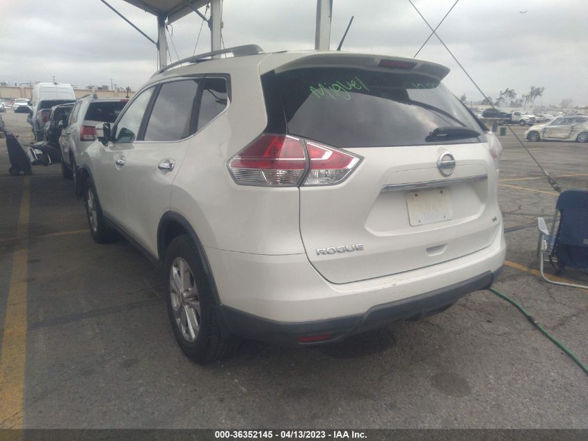 2016 NISSAN ROGUE SV - KNMAT2MT5GP684556