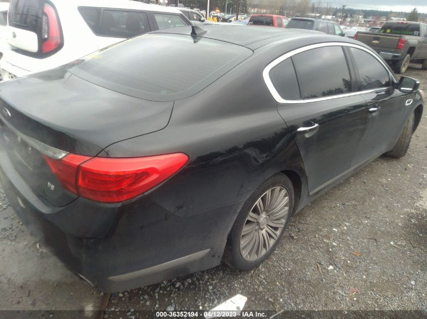 2015 KIA K900 PREMIUM KNALU4D48F6024300