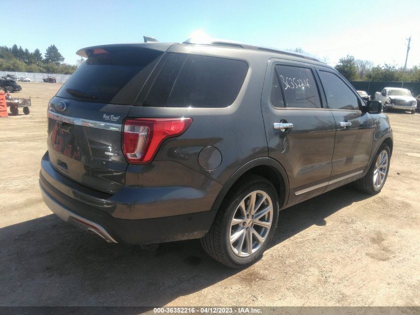 2017 FORD EXPLORER LIMITED - 1FM5K8FHXHGB01041