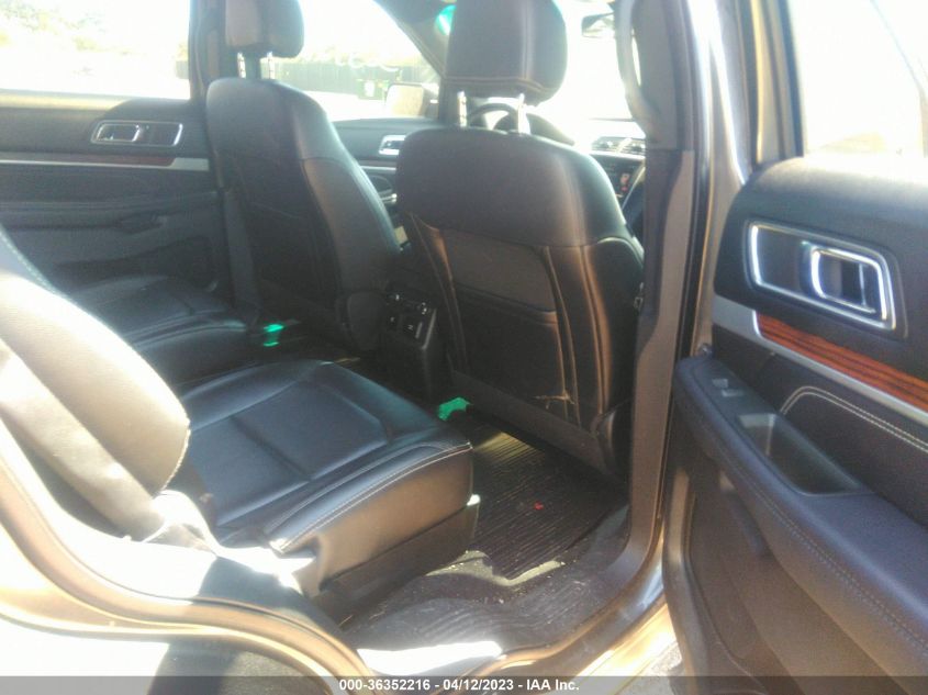 2017 FORD EXPLORER LIMITED - 1FM5K8FHXHGB01041