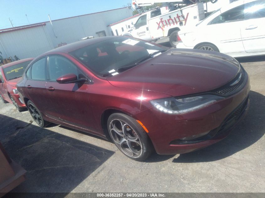 2015 CHRYSLER 200 S - 1C3CCCBG7FN570724