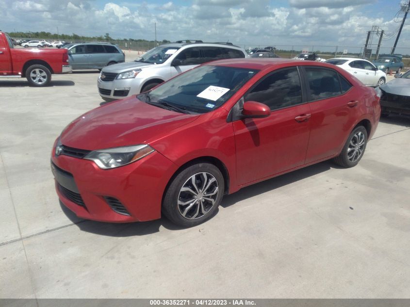 2015 TOYOTA COROLLA L/LE/S/S PLUS/LE PLUS - 5YFBURHE5FP232786