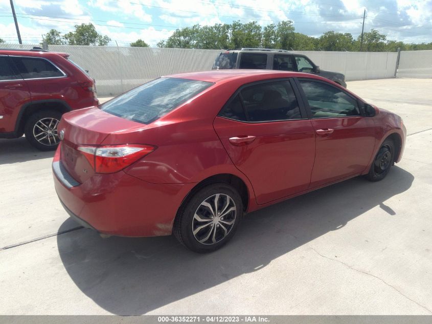 2015 TOYOTA COROLLA L/LE/S/S PLUS/LE PLUS - 5YFBURHE5FP232786