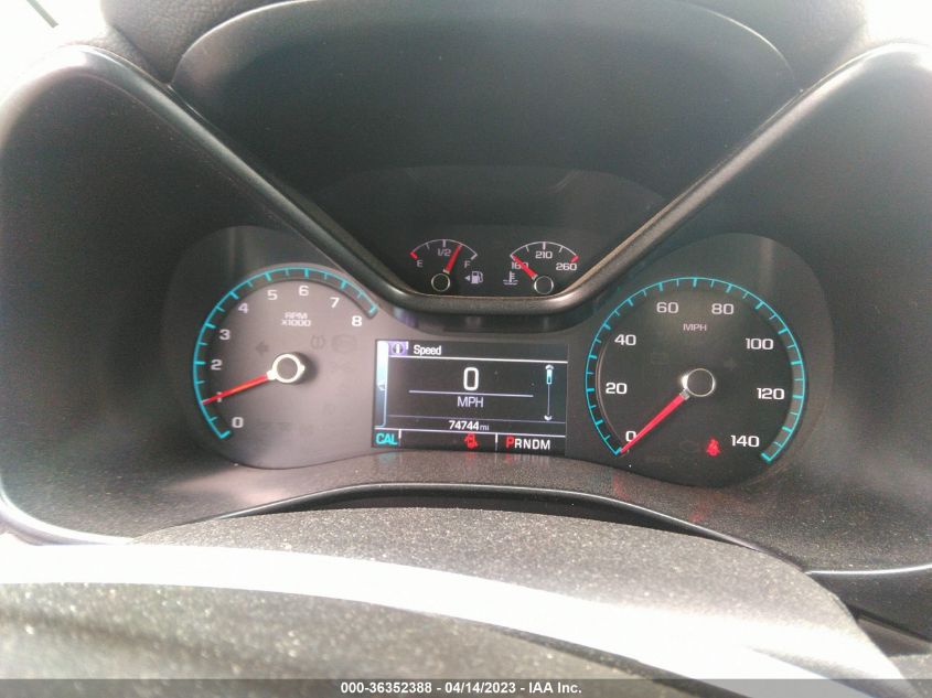 2016 CHEVROLET COLORADO 2WD LT - 1GCHSCE36G1115644