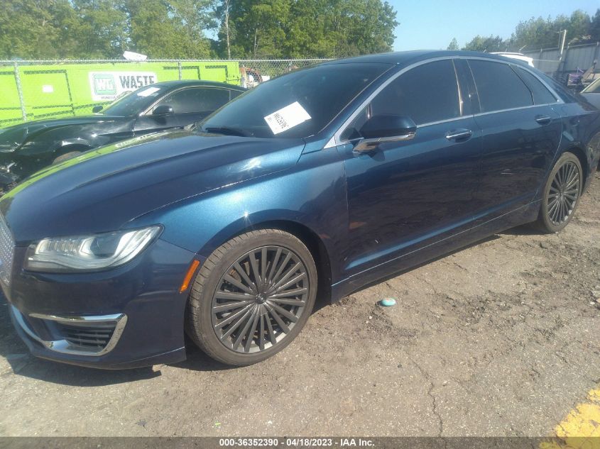 2017 LINCOLN MKZ RESERVE - 3LN6L5FC2HR654408